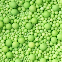 Sugar Pearls Sprinkles mix Light Green 70g - glutenvrij